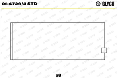 GLYCO 01-4729/4 STD Číslo výrobce: 01-4729/4. EAN: 4044197491889.