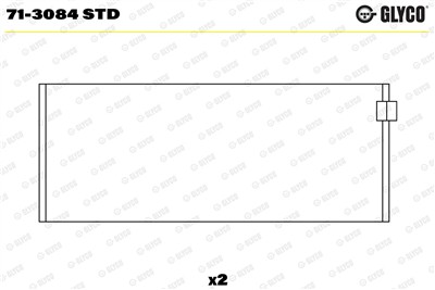GLYCO 71-3084 STD Číslo výrobce: 71-3084. EAN: 4044197425723.