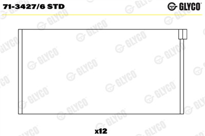 GLYCO 71-3427/6 STD Číslo výrobce: 71-3427/6. EAN: 5010874477230.