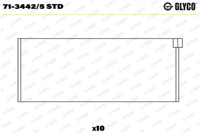 GLYCO 71-3442/5 STD Číslo výrobce: 71-3442/5. EAN: 5010874477377.