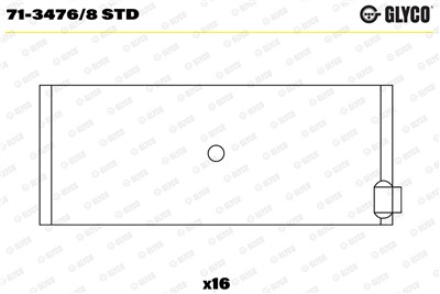 GLYCO 71-3476/8 STD Číslo výrobce: 71-3476/8. EAN: 5010874477506.