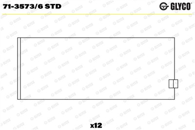 GLYCO 71-3573/6 STD Číslo výrobce: 71-3573/6. EAN: 5010874478183.