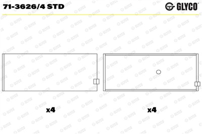GLYCO 71-3626/4 STD Číslo výrobce: 71-3626/4. EAN: 5010874478527.