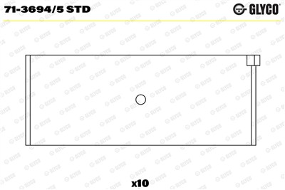 GLYCO 71-3694/5 STD Číslo výrobce: 71-3694/5. EAN: 5010874478954.