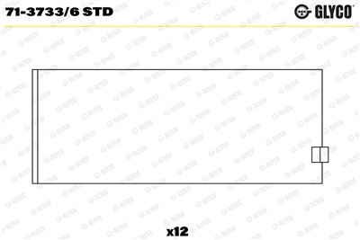 GLYCO 71-3733/6 STD Číslo výrobce: 71-3733/6. EAN: 5010874479173.
