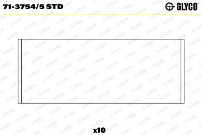 GLYCO 71-3754/5 STD Číslo výrobce: 71-3754/5. EAN: 5010874479333.