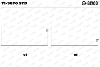 GLYCO 71-3876 STD Číslo výrobce: 71-3876. EAN: 5010874455313.