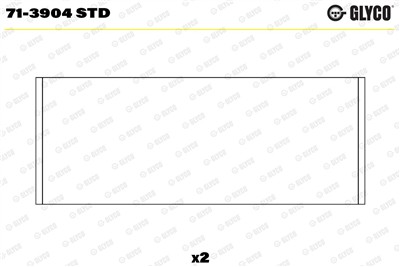 GLYCO 71-3904 STD Číslo výrobce: 71-3904. EAN: 4044197483631.