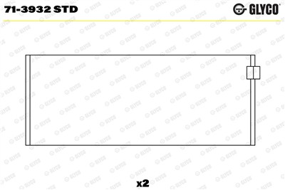 GLYCO 71-3932 STD Číslo výrobce: 71-3932. EAN: 4044197256976.
