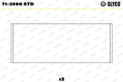 GLYCO 71-3986 STD Číslo výrobce: 71-3986. EAN: 4044197532803.