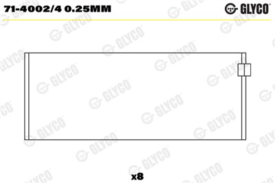 GLYCO 71-4002/4 0.25mm Číslo výrobce: 71-4002/4. EAN: 4044197756049.