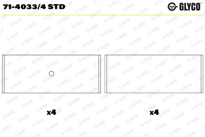 GLYCO 71-4033/4 STD Číslo výrobce: 71-4033/4. EAN: 4044197255511.