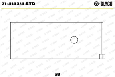 GLYCO 71-4143/4 STD Číslo výrobce: 71-4143/4. EAN: 4044197426317.