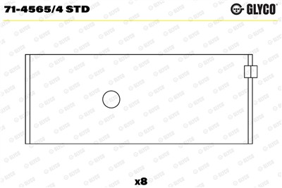 GLYCO 71-4565/4 STD Číslo výrobce: 71-4565/4. EAN: 4044197440016.