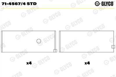 GLYCO 71-4567/4 STD Číslo výrobce: 71-4567/4. EAN: 4044197440092.