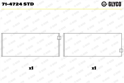 GLYCO 71-4724 STD Číslo výrobce: 71-4724. EAN: 4044197491940.