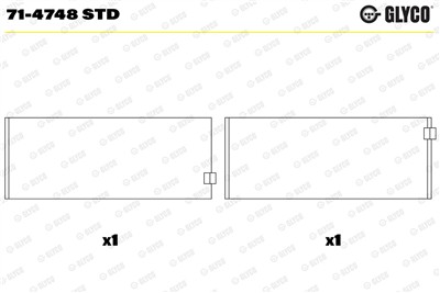 GLYCO 71-4748 STD Číslo výrobce: 71-4748. EAN: 4044197501779.