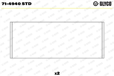 GLYCO 71-4940 STD Číslo výrobce: 71-4940. EAN: 4044197629237.