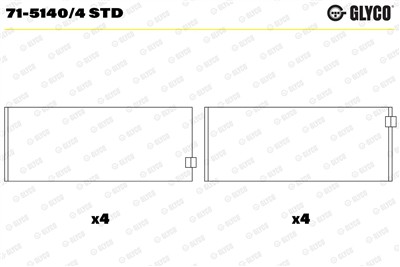 GLYCO 71-5140/4 STD Číslo výrobce: 71-5140/4. EAN: 4060426454425.