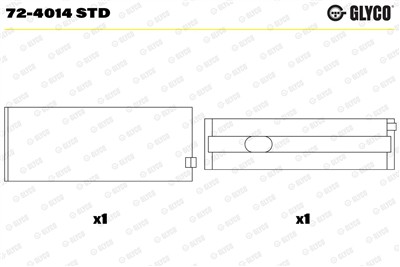 GLYCO 72-4014 STD Číslo výrobce: 72-4014. EAN: 4044197428939.