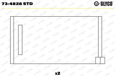 GLYCO 73-4828 STD Číslo výrobce: 73-4828. EAN: 4044197516629.