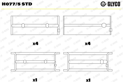 GLYCO H077/5 STD Číslo výrobce: H077/5. EAN: 5010874485112.