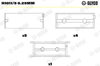 GLYCO H1011/5 0.25mm Číslo výrobce: H1011/5. EAN: 4044197651214.