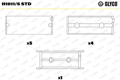GLYCO H1011/5 STD Číslo výrobce: H1011/5. EAN: 4044197234691.