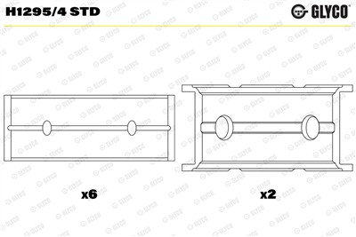 GLYCO H1295/4 STD Číslo výrobce: H1295/4. EAN: 4044197514182.