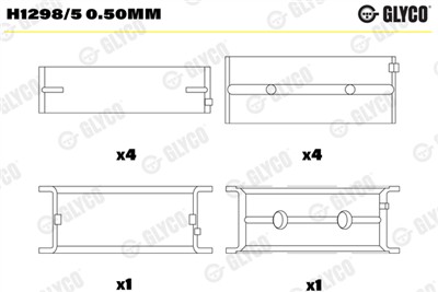 GLYCO H1298/5 0.50MM Číslo výrobce: H1298/5. EAN: 4060426456641.