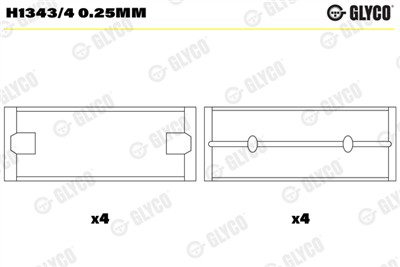 GLYCO H1343/4 0.25mm Číslo výrobce: H1343/4. EAN: 4044197683727.