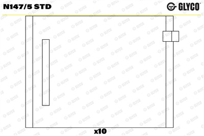 GLYCO N147/5 STD Číslo výrobce: N147/5. EAN: 5010874490390.