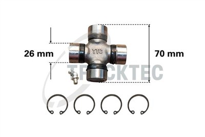 TRUCKTEC AUTOMOTIVE 02.34.011 EAN: 4038081234744.