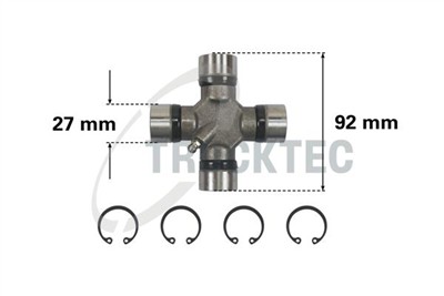 TRUCKTEC AUTOMOTIVE 02.34.043 EAN: 4038081619015.