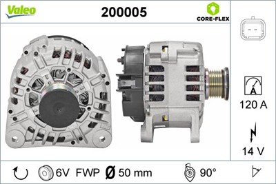 VALEO 200005 EAN: 3276422000059.