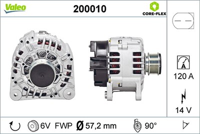 VALEO 200010 EAN: 3276422000103.