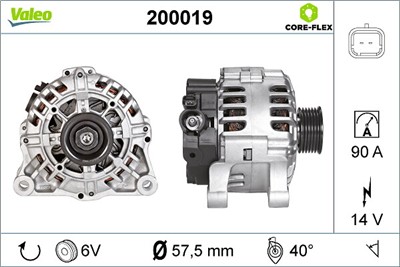 VALEO 200019 EAN: 3276422000196.