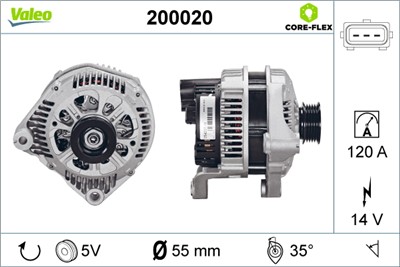 VALEO 200020 EAN: 3276422000202.