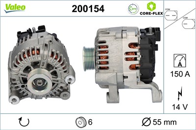 VALEO 200154 EAN: 3276422001544.