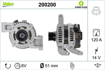 VALEO 200200 EAN: 3276422002008.