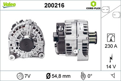 VALEO 200216 EAN: 3276422002169.