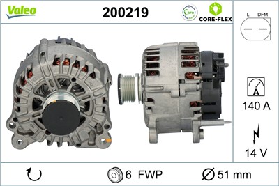 VALEO 200219 EAN: 3276422002190.