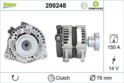 VALEO 200248 EAN: 3276422002480.