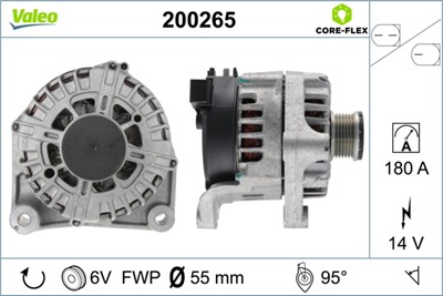 VALEO 200265 EAN: 3276422002657.