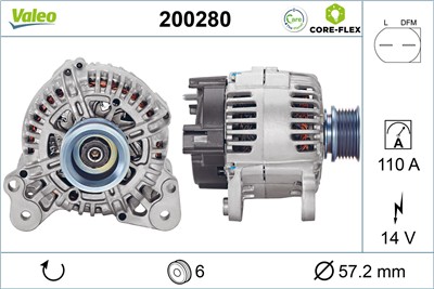 VALEO 200280 EAN: 3276422002800.