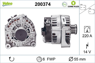 VALEO 200374 EAN: 3276422003746.