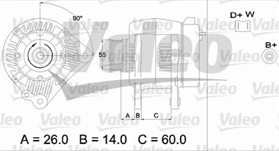 VALEO 436442 EAN: 3276424364425.