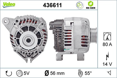 VALEO 436611 EAN: 3276424366115.