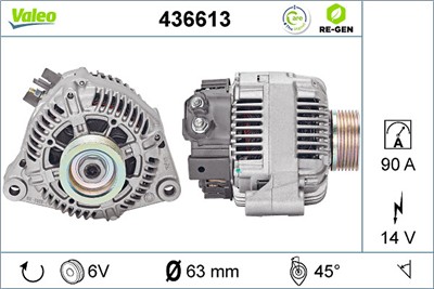 VALEO 436613 EAN: 3276424366139.