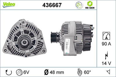 VALEO 436667 EAN: 3276424366672.